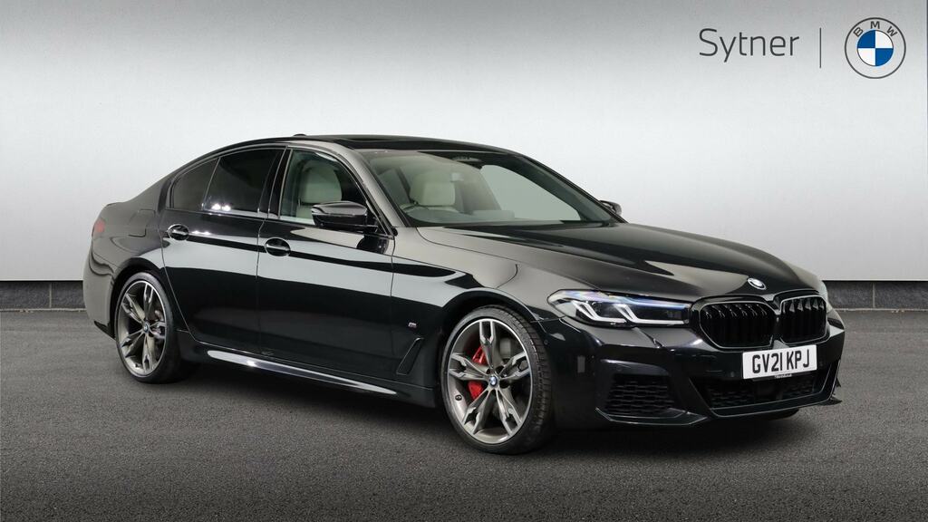 BMW 5 Series M550i Xdrive Black