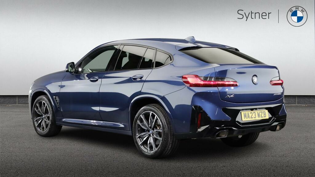 BMW X4 Xdrive20d Mht M Sport Step Pro Pack MA23WZB Blue #2