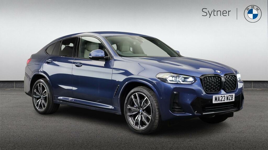 BMW X4 Xdrive20d Mht M Sport Step Pro Pack Blue