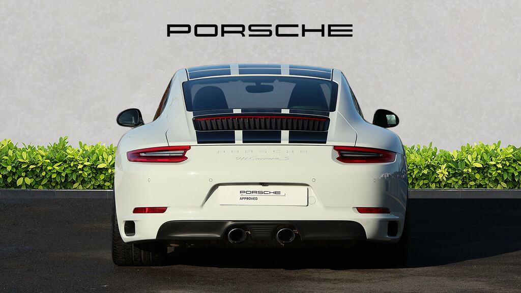 Porsche 911 S Pdk White #5