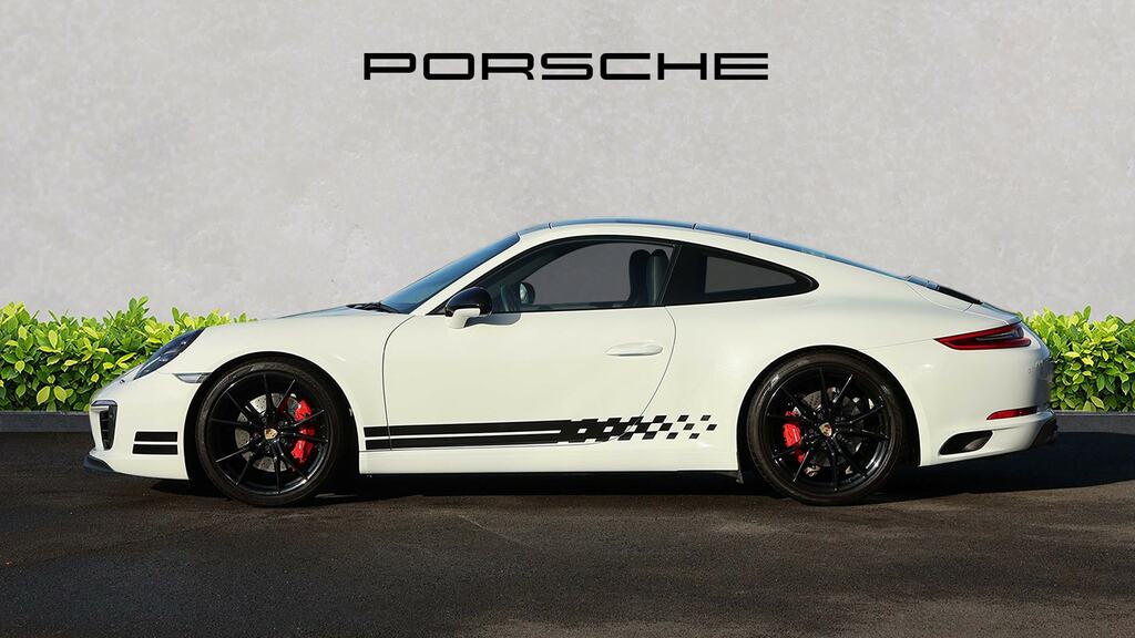 Porsche 911 S Pdk White #6