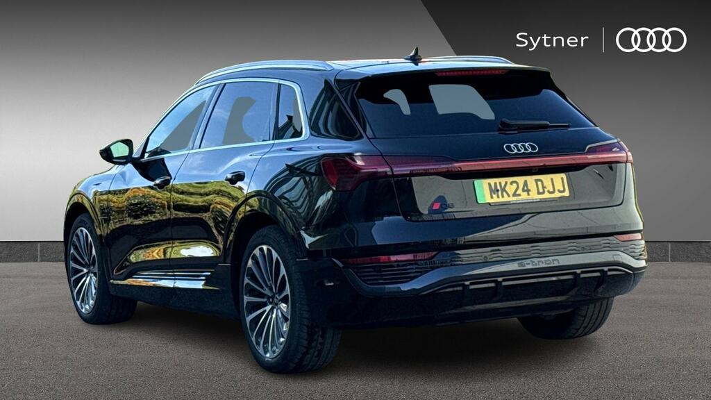 Audi Q8 e tron 300Kw 55 Quattro 114Kwh S Line MK24DJJ Black #3