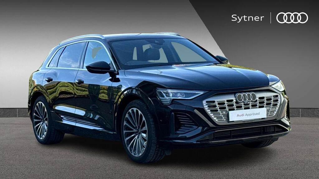 Audi Q8 e tron 300Kw 55 Quattro 114Kwh S Line Black