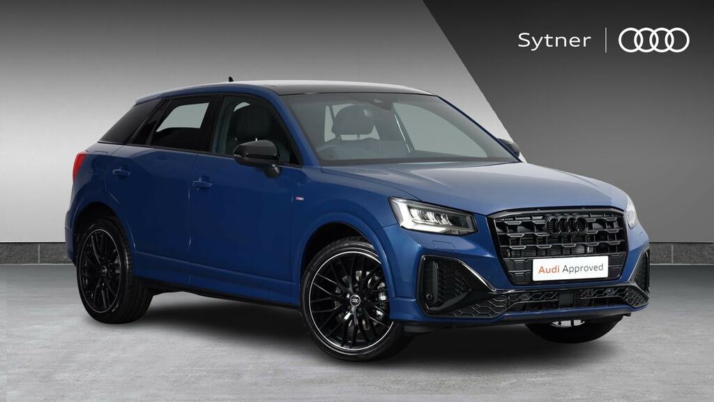 Audi Q2 35 Tfsi Black Edition S Tronic Tech Blue