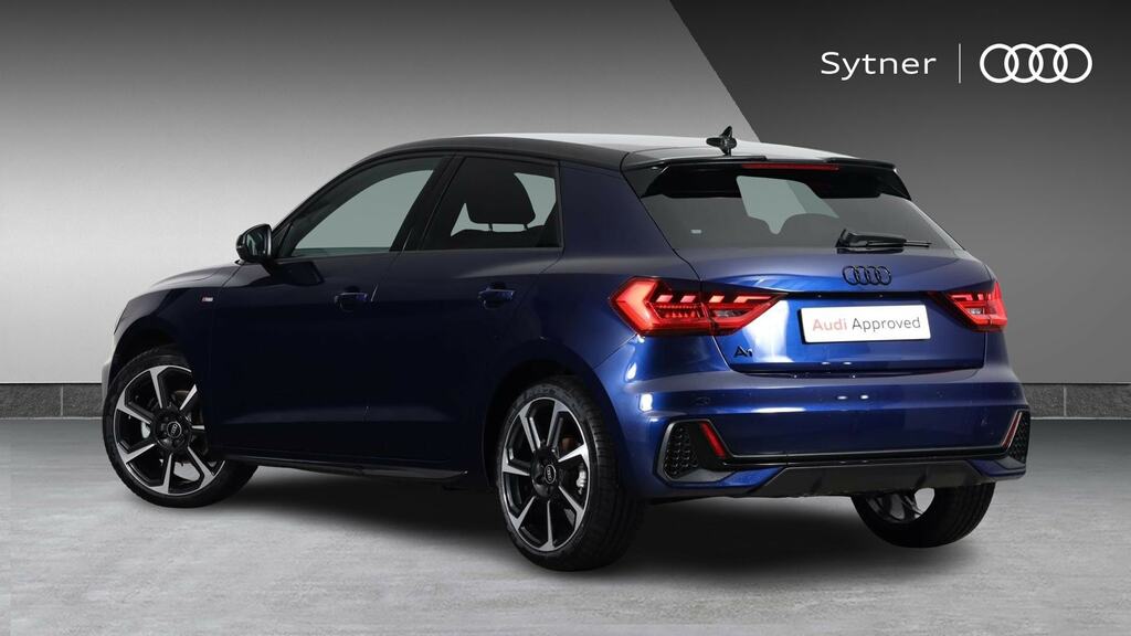 Audi A1 30 Tfsi Black Edition FL26XBD Blue #3