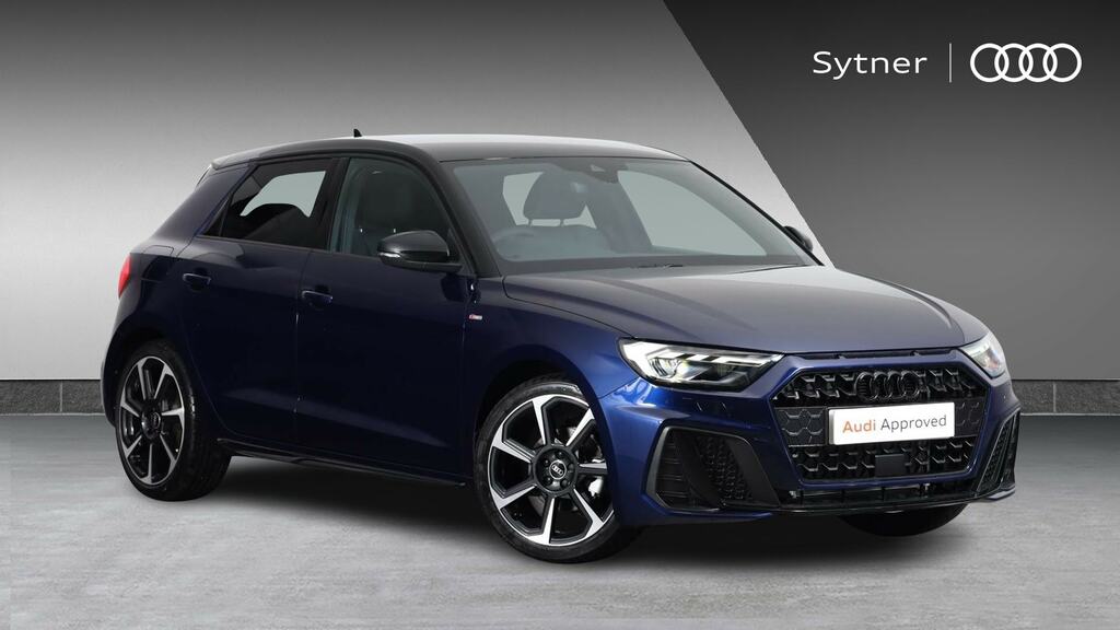 Audi A1 30 Tfsi Black Edition FL26XBD Blue