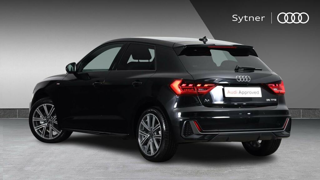 Audi A1 35 Tfsi S Line S Tronic FL26RYB Black #3