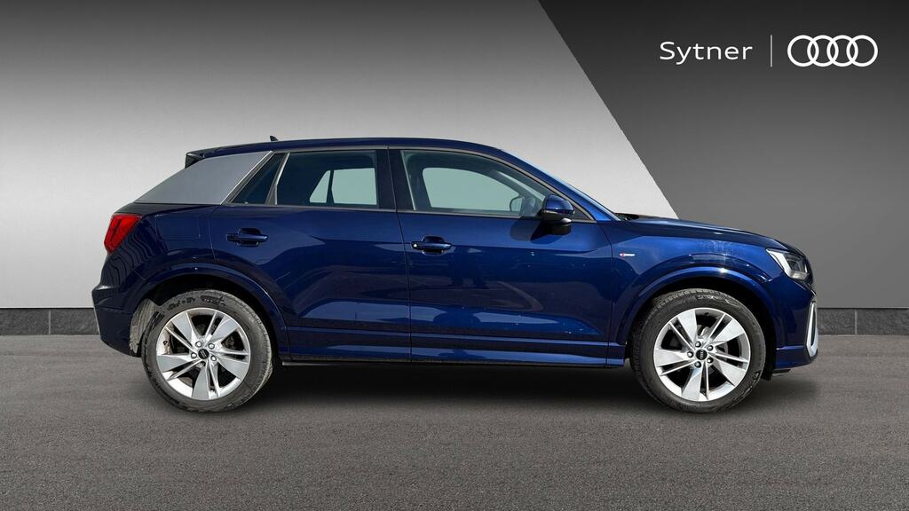 Audi Q2 35 Tfsi S Line S Tronic YF23GDJ Blue #4