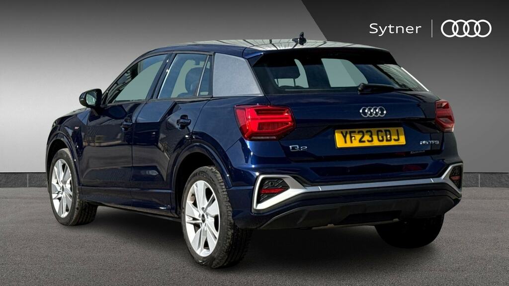Audi Q2 35 Tfsi S Line S Tronic YF23GDJ Blue #3