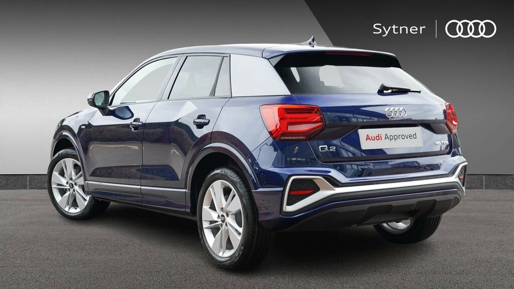 Audi Q2 35 Tfsi S Line S Tronic YC26LYH Blue #3