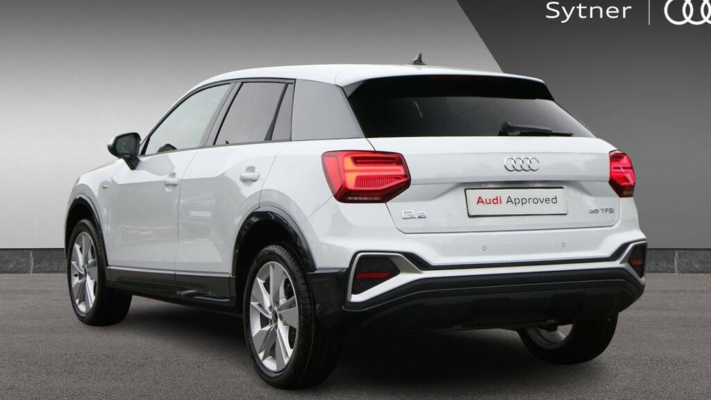 Audi Q2 35 Tfsi S Line YH26WZG White #3