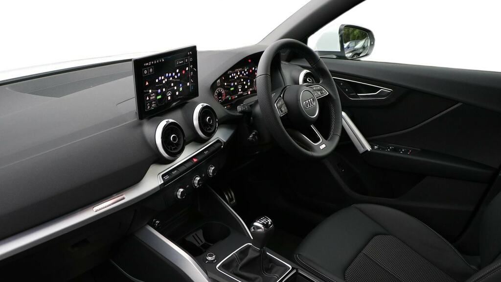 Audi Q2 35 Tfsi S Line YH26WZG White #2