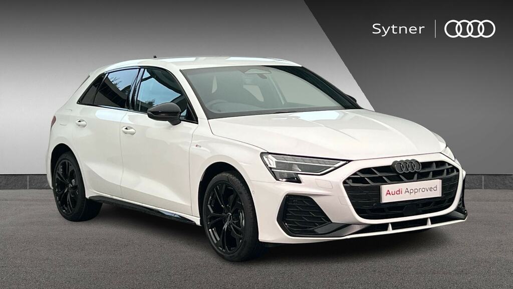 Audi A3 1.5 Tfsi E 204 Black Edition S Tronic White