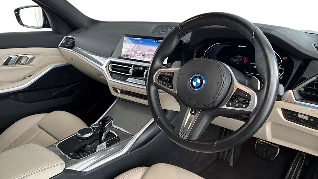 BMW 3 Series 330E M Sport Pro Edition Step Tech Pack HK22EWU Blue #6