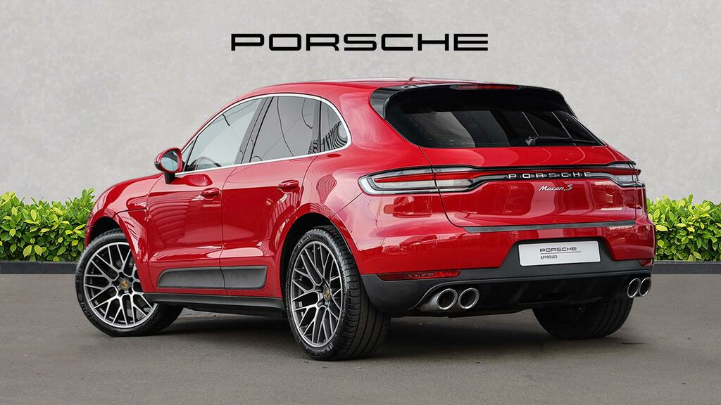 Porsche Macan S Pdk Red #2