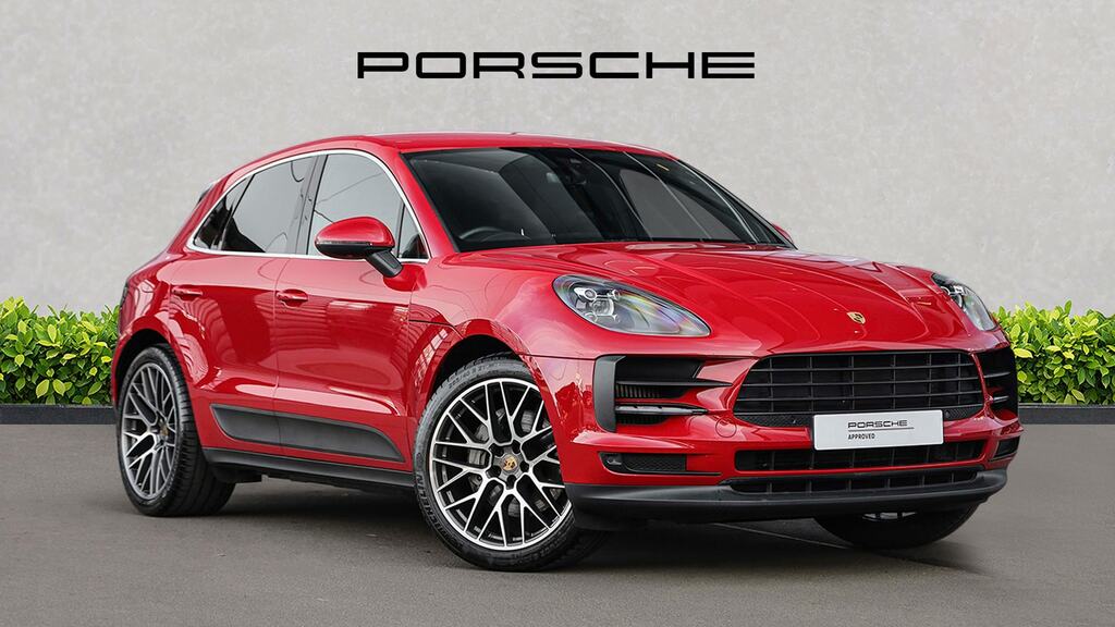 Porsche Macan S Pdk Red