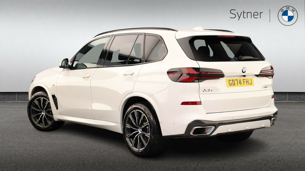BMW X5 Xdrive40d Mht M Sport 7 Seattech Pack GD74FHJ White #2