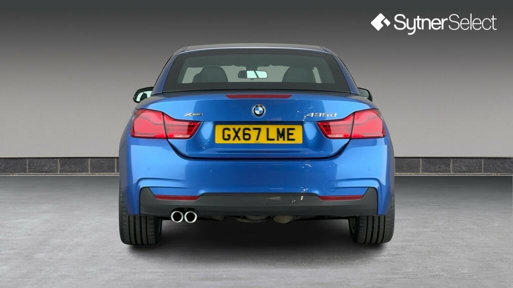 BMW 4 Series 435D Xdrive M Sport Professional Media Blue #5