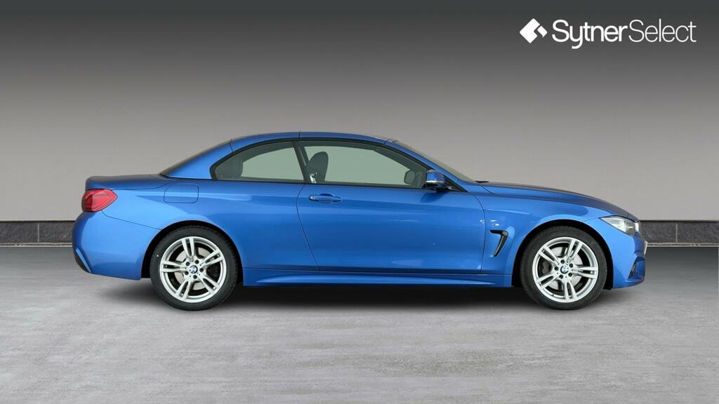 BMW 4 Series 435D Xdrive M Sport Professional Media Blue #3