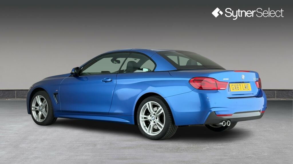 BMW 4 Series 435D Xdrive M Sport Professional Media Blue #2