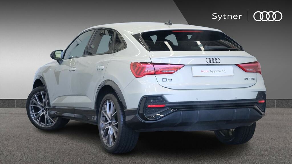 Audi Q3 35 Tfsi Black Edition S Tronic 20 Alloy SN24PHD Silver #3