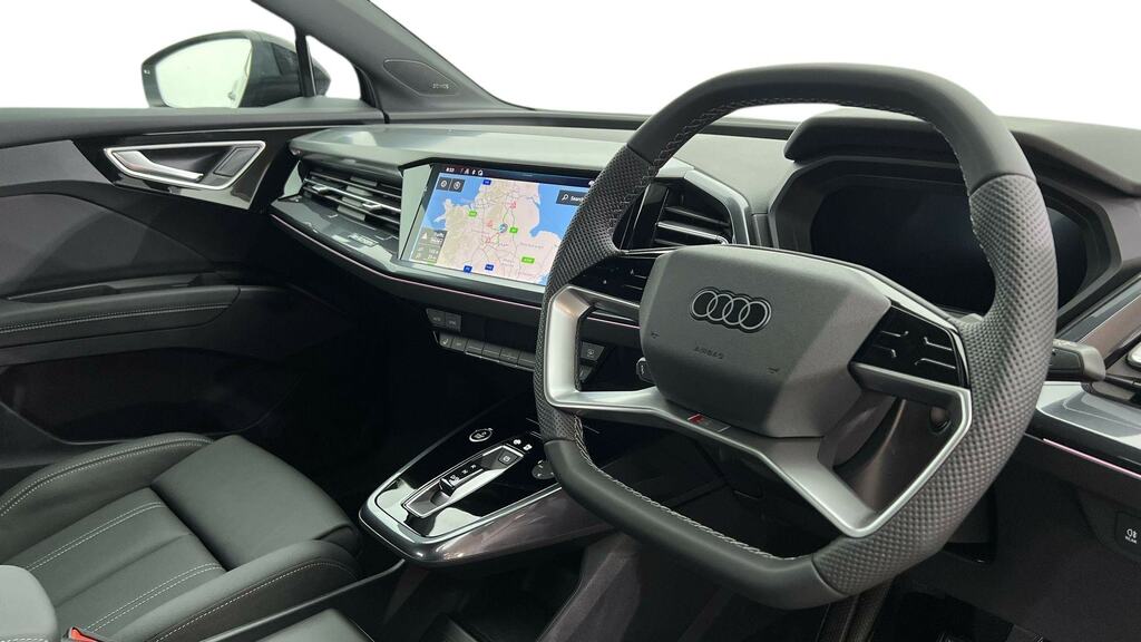 Audi Q4 E Tron 210Kw 45 82Kwh Black Edition Tech Pack FP26PXY Grey #6