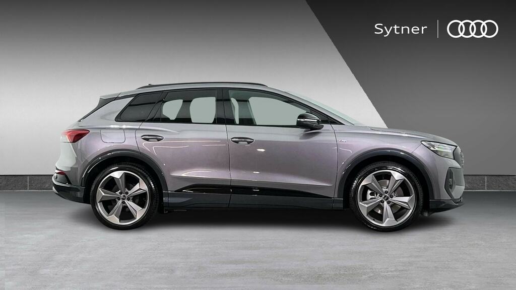 Audi Q4 E Tron 210Kw 45 82Kwh Black Edition Tech Pack FP26PXY Grey #4