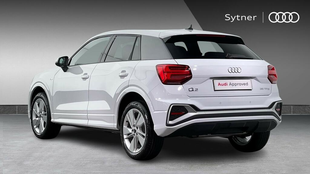Audi Q2 35 Tfsi S Line FG26UZK White #3