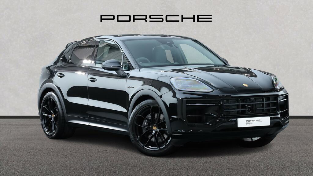 Porsche Cayenne E-hybrid Tiptronic S Black