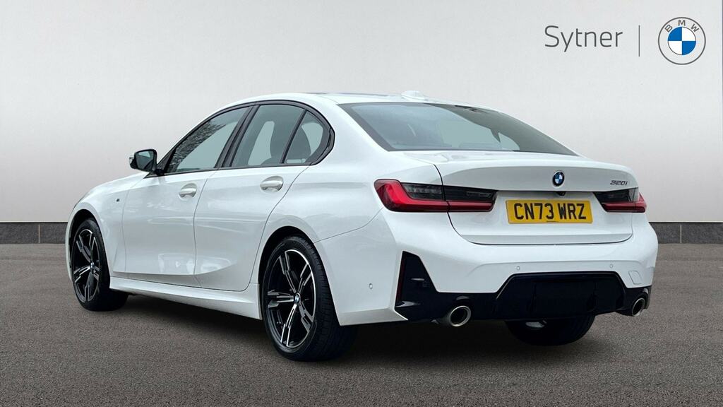 BMW 3 Series 320I M Sport Step CN73WRZ White #2
