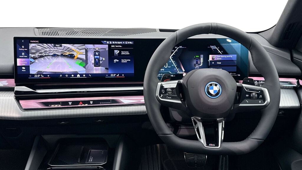 BMW 5 Series 530E M Sport Pro YS26BXG Black #5