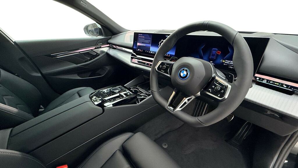 BMW 5 Series 530E M Sport Pro YS26BXG Black #6