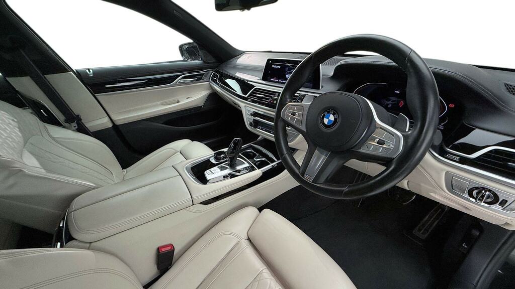 BMW 7 Series 740D Xdrive M Sport BN70ZZU Black #6