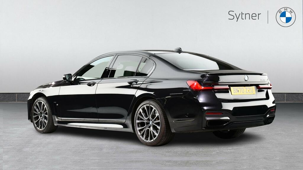 BMW 7 Series 740D Xdrive M Sport BN70ZZU Black #2