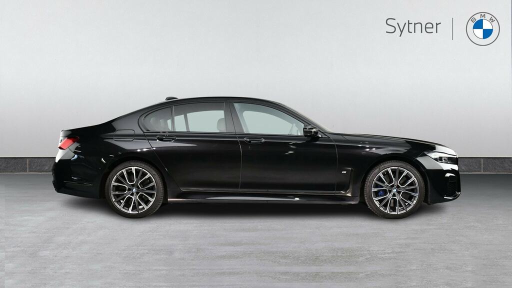 BMW 7 Series 740D Xdrive M Sport BN70ZZU Black #3
