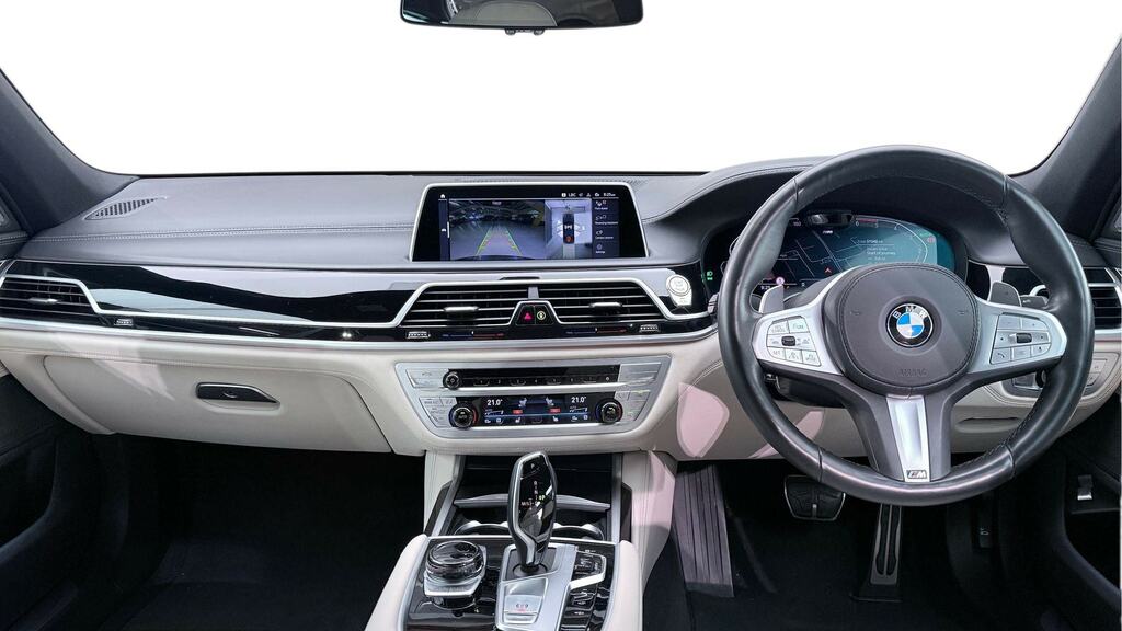 BMW 7 Series 740D Xdrive M Sport BN70ZZU Black #4