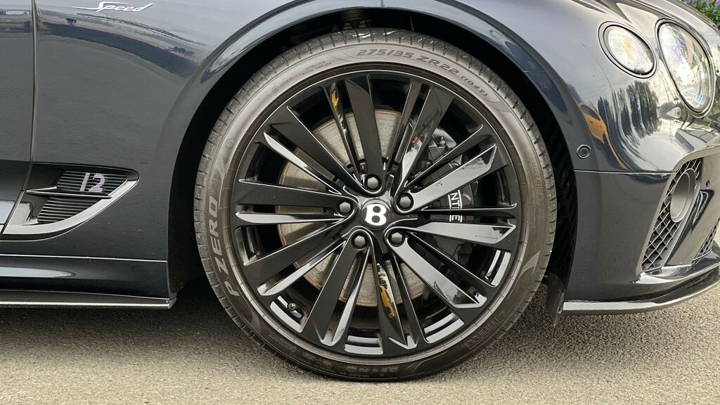 Bentley Continental Gt 6.0 W12 Speed Tourblackline Blue #6