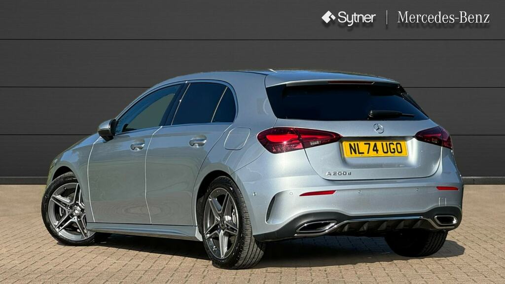 Mercedes-Benz A Class A200d Amg Line Executive NL74UGO Silver #2