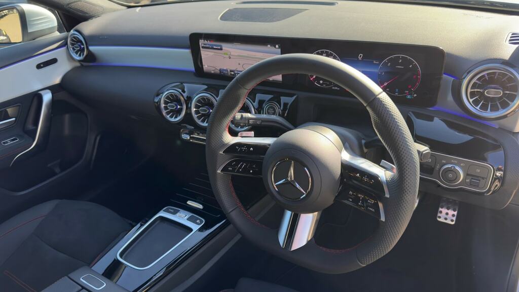Mercedes-Benz A Class A200d Amg Line Executive NL74UGO Silver #3