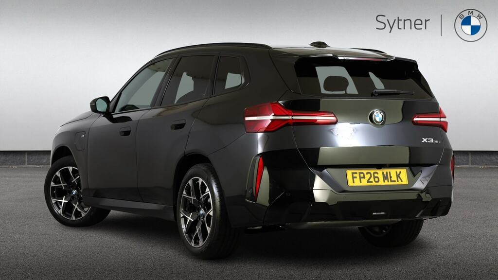 BMW X3 30E Xdrive M Sport FP26MLK Black #2