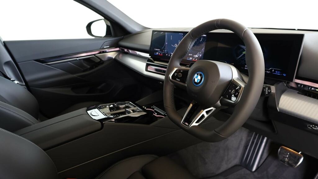 BMW 5 Series 530E M Sport FL26OJM Black #6