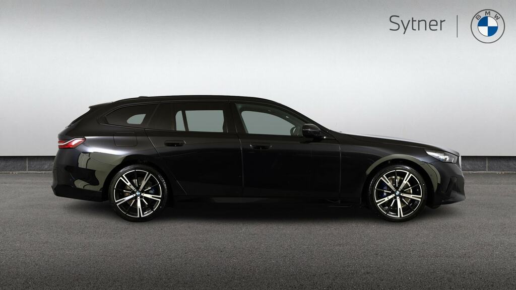 BMW 5 Series 530E M Sport FL26OJM Black #3