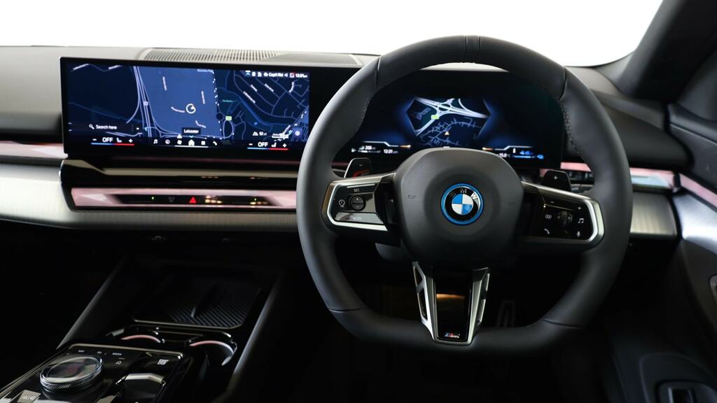 BMW 5 Series 530E M Sport FL26OJM Black #5