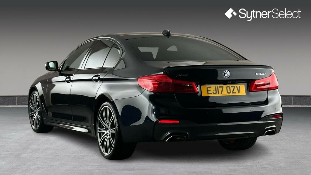 BMW 5 Series 540I Xdrive M Sport Tech Pack EJ17OZV Black #2