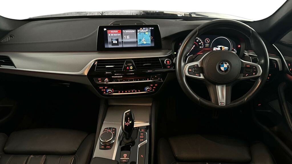 BMW 5 Series 540I Xdrive M Sport Tech Pack EJ17OZV Black #6