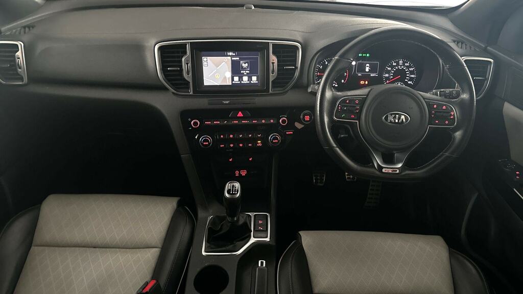 Kia Sportage 1.6T Gdi Gt-line CK68JKZ Black #6