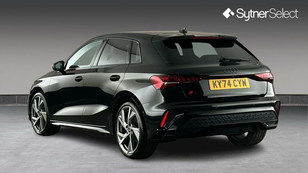 Audi A3 35 Tfsi S Line KY74CYW Black #2