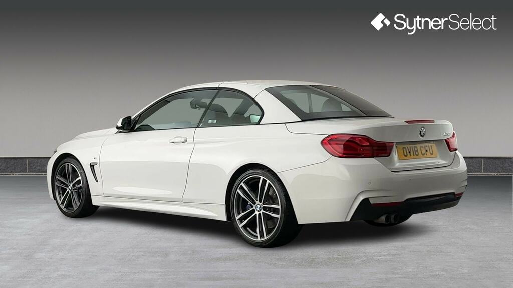 BMW 4 Series 420I M Sport Professional Media OV18CFU White #2