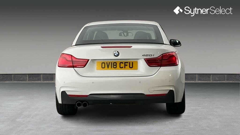 BMW 4 Series 420I M Sport Professional Media OV18CFU White #5