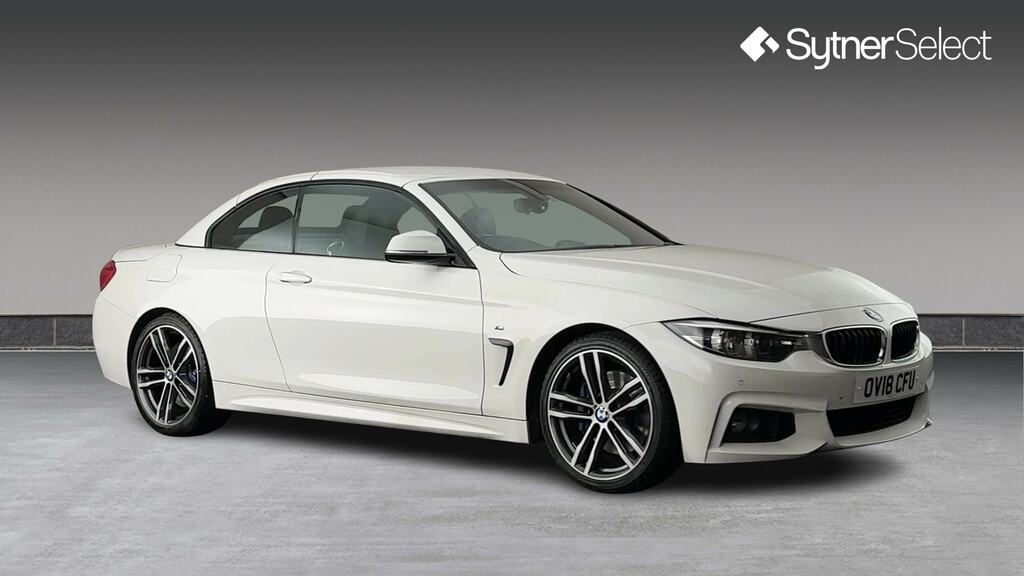 BMW 4 Series 420I M Sport Professional Media White